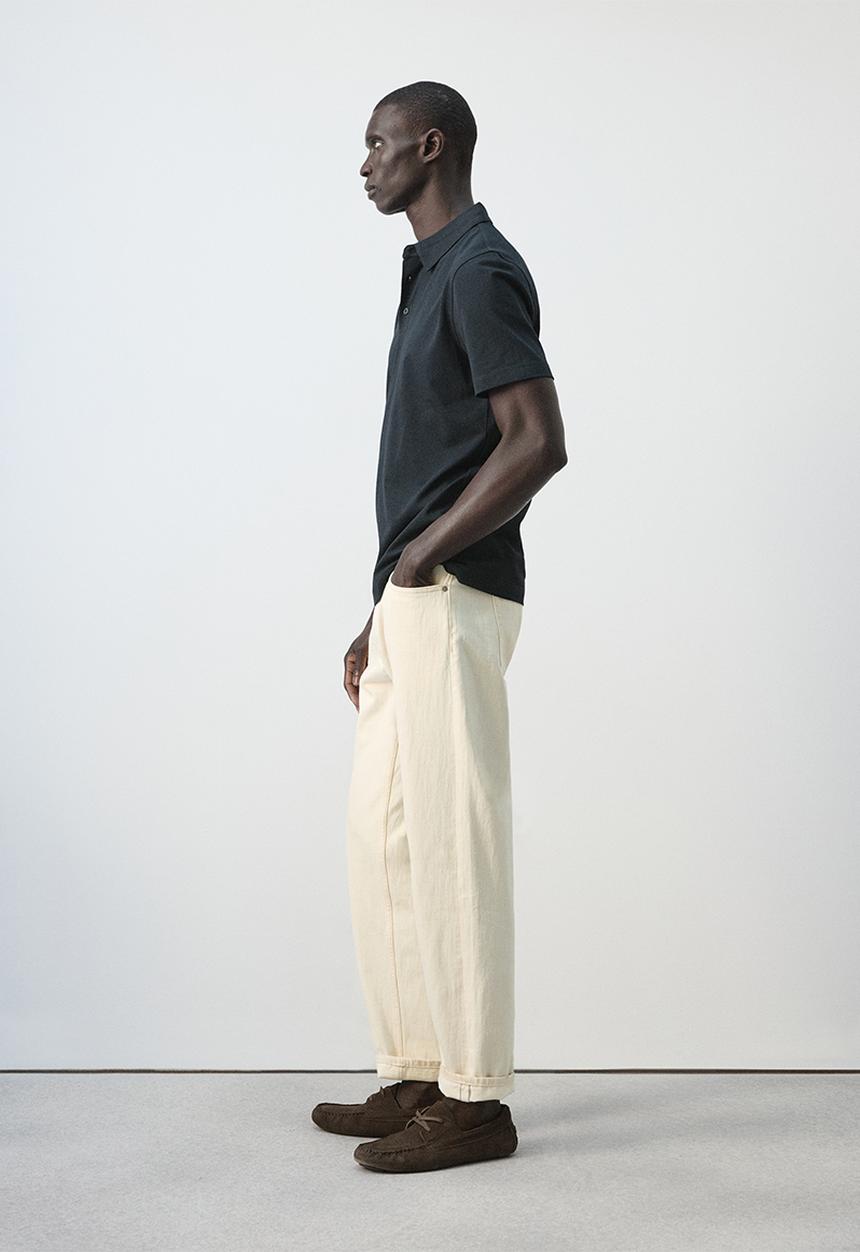 MANGO - Poloshirt Ezequi - Navy