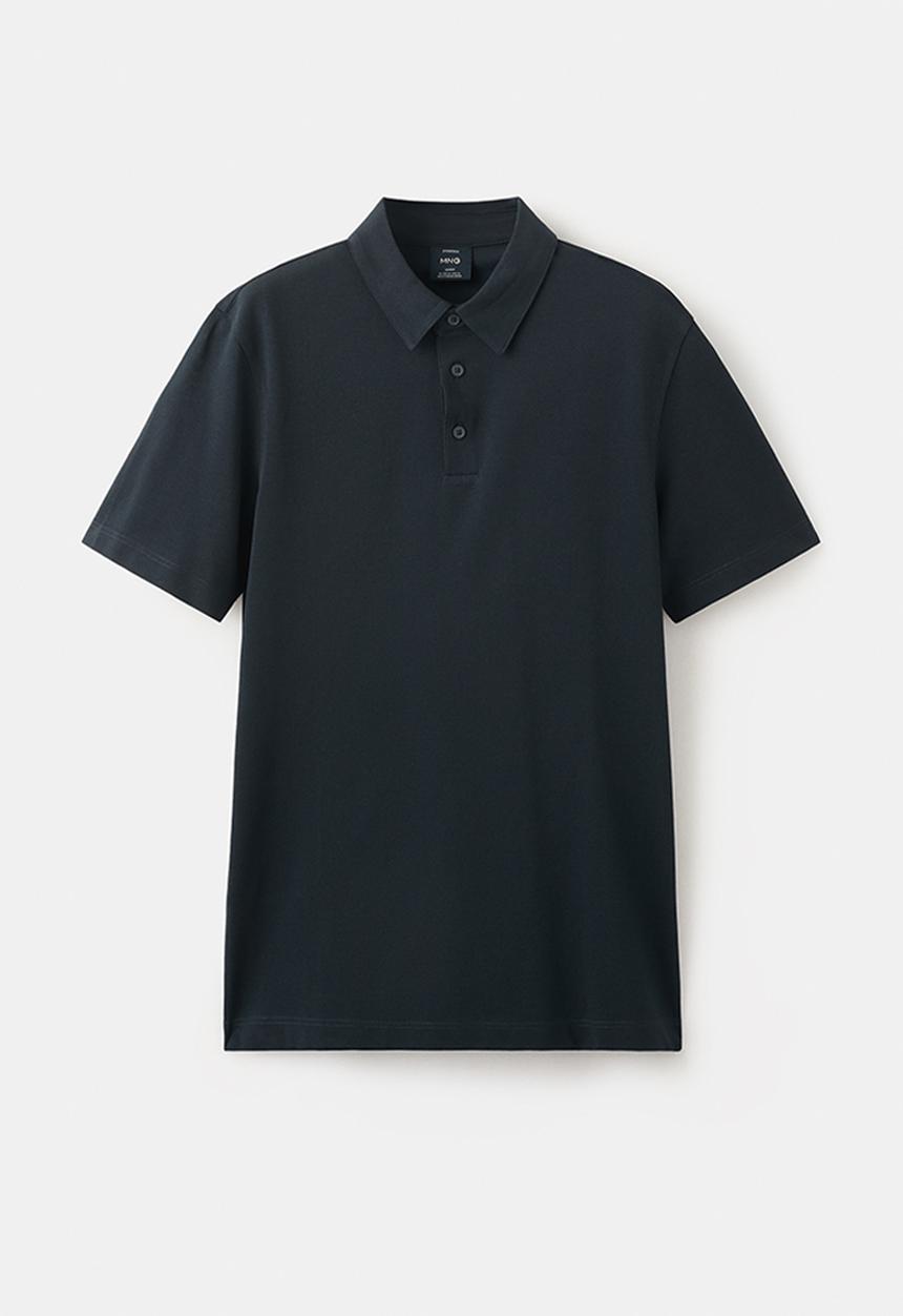 MANGO - Poloshirt Ezequi - Navy