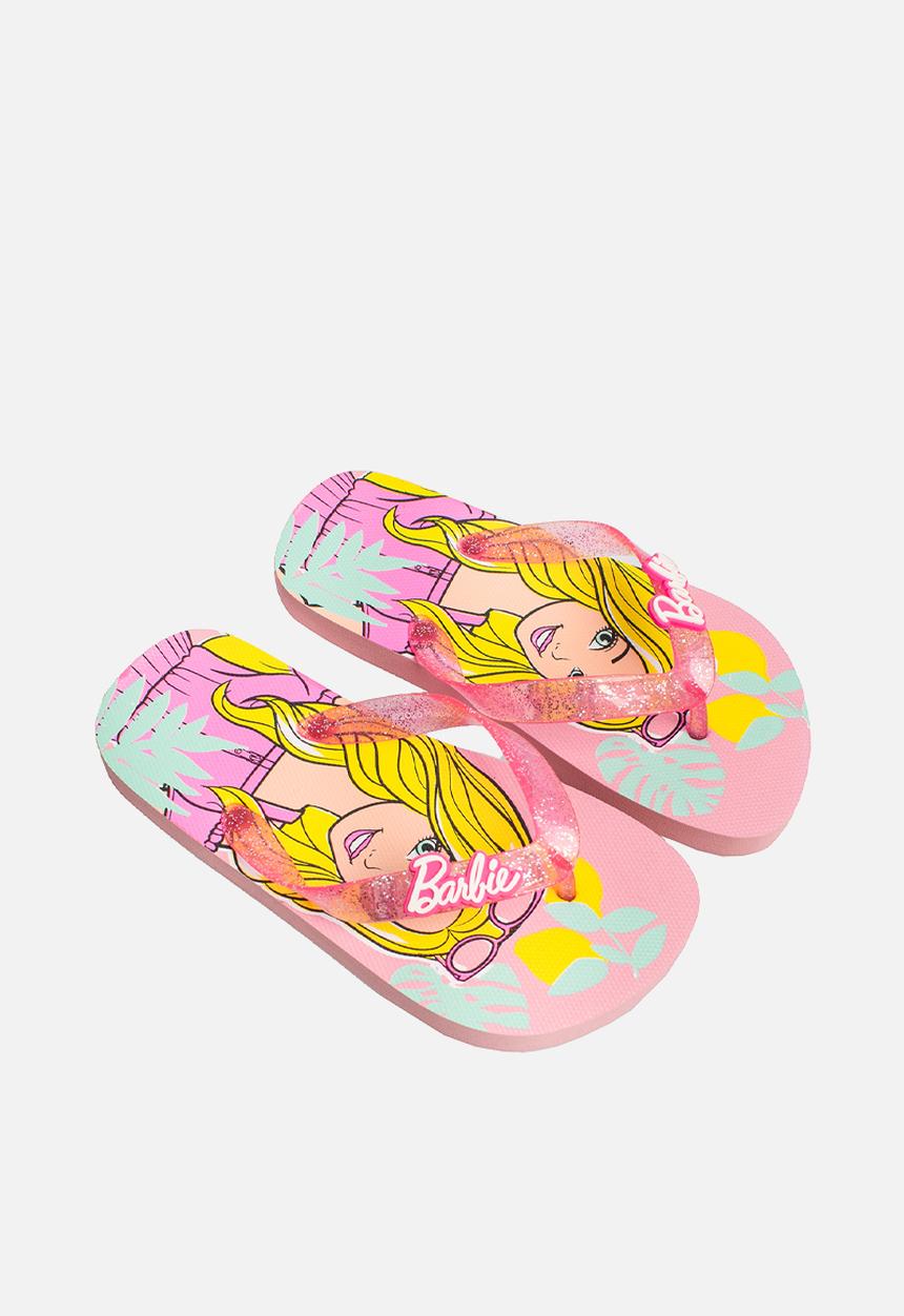 Character Group - Barbie Pool Flip flops -pink