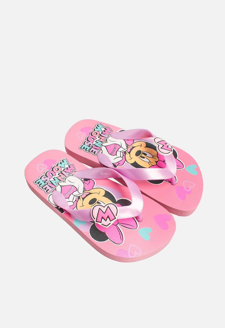 Character Group - Minnie Mouse Flip Flops -pink