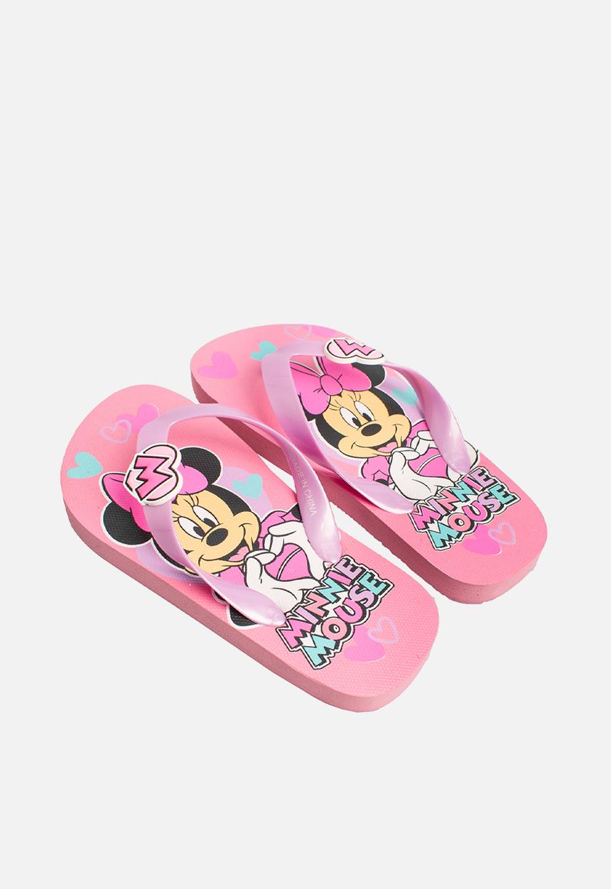 Character Group - Minnie Mouse Flip Flops -pink