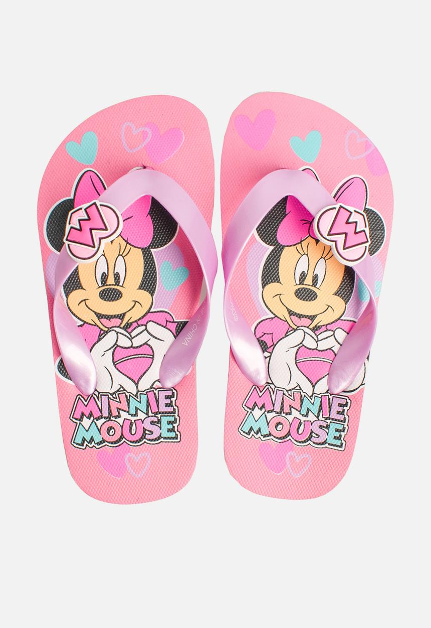 Character Group - Minnie Mouse Flip Flops -pink