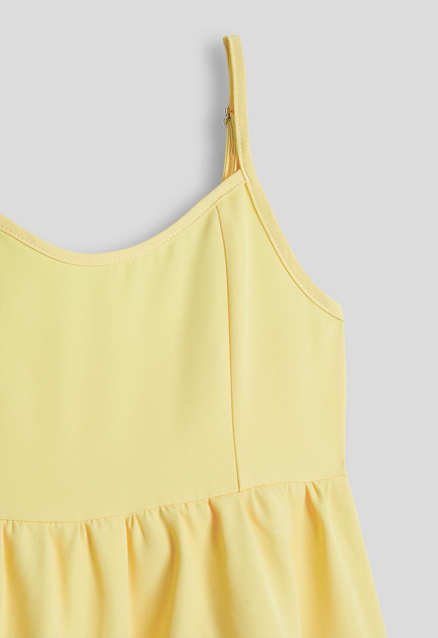Pop Candy - Skater dress - butter yellow