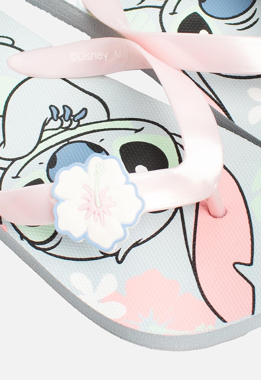 Character Group - Stitch Flip flops -lilac & pink