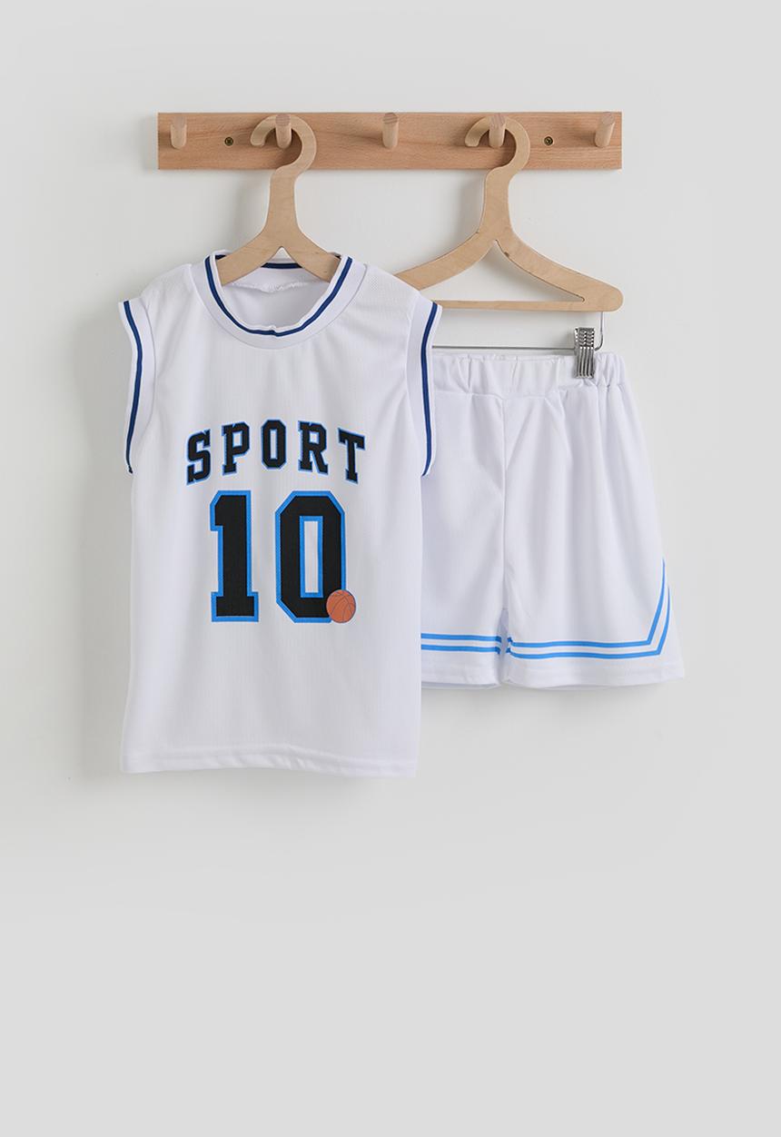 Pop Candy - Sporty co-ord - white