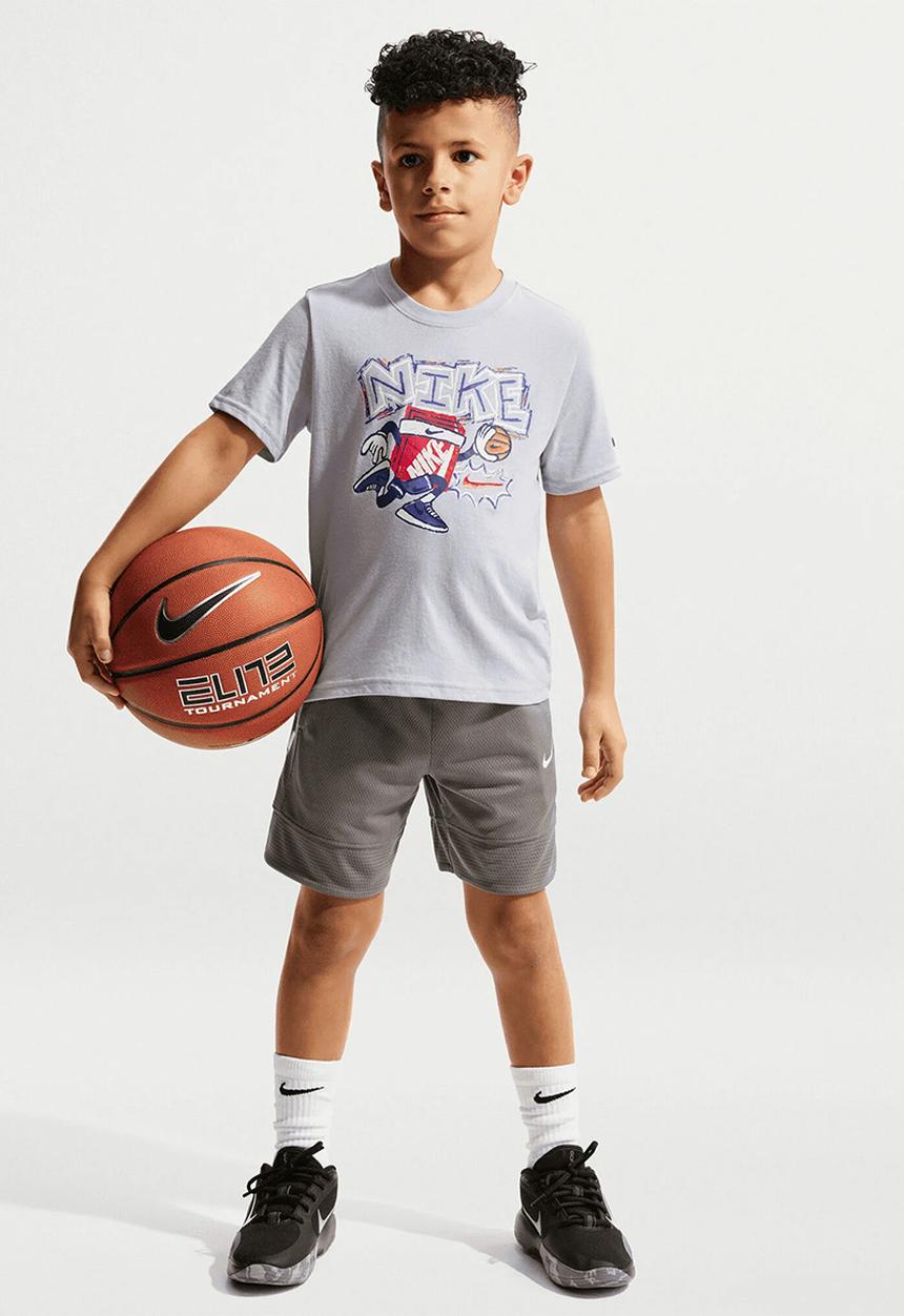 Nike - Nkb Chalky Boxy Bball Tee - Ghost