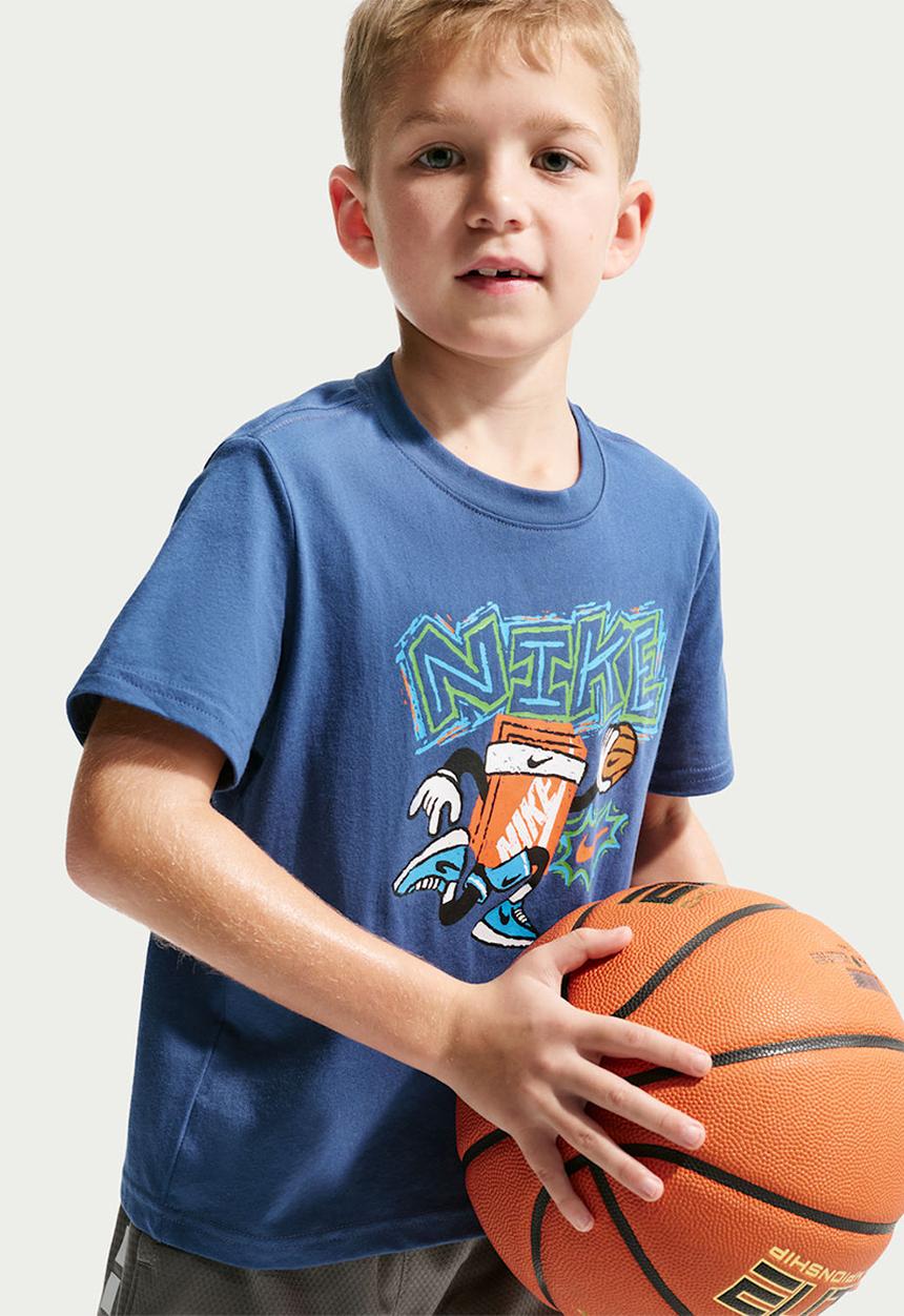 Nike - Nkb Chalky Boxy Bball Tee - Mystic Navy