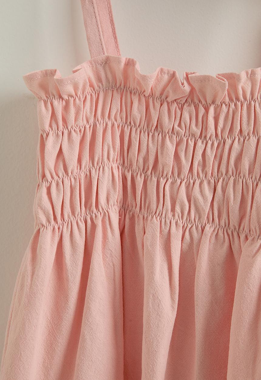 Pop Candy - Spaghetti top and pants - pastel pink