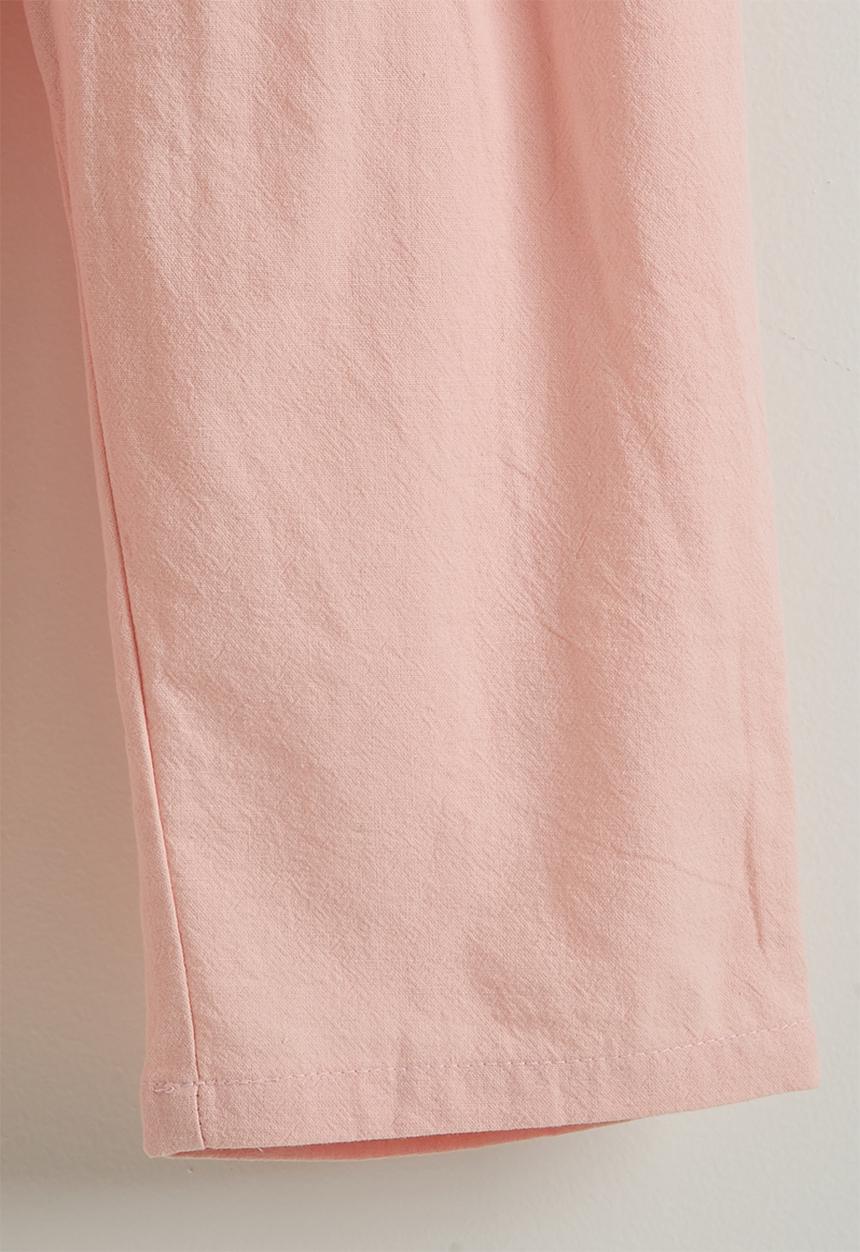 Pop Candy - Spaghetti top and pants - pastel pink