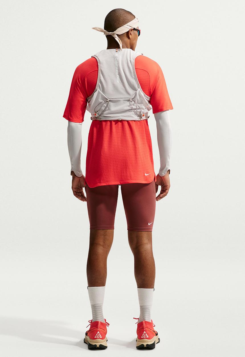 Nike - ACG "Solar Chase"  Dri-FIT ADV Trail Running Top - Crimson Red