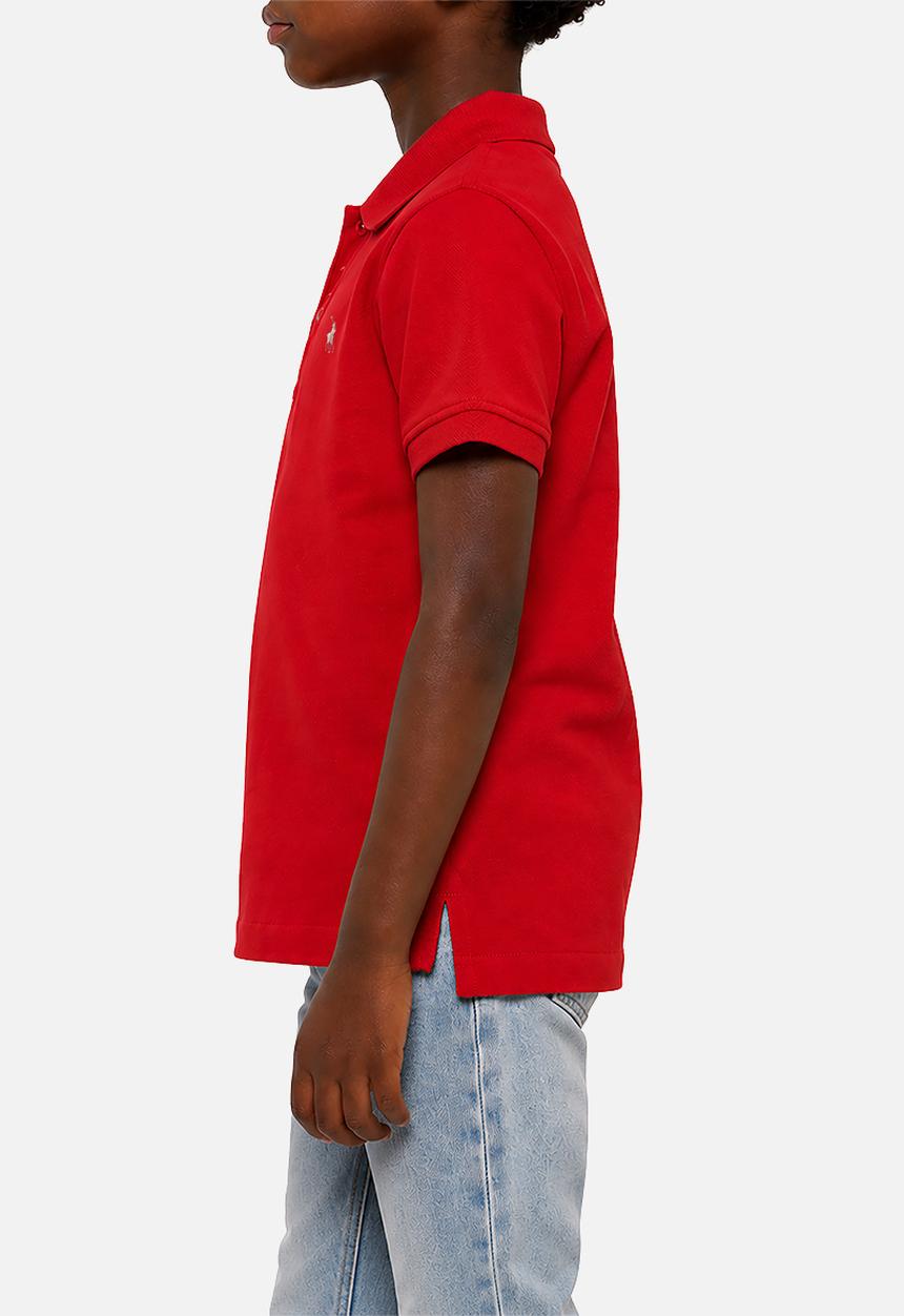 POLO - Girls Nina Ss Golfer - Red