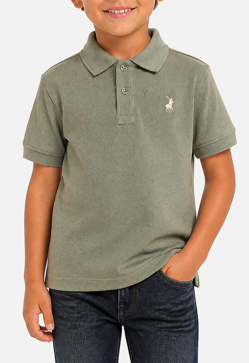 POLO - Boys Austin Ss Golfer - Thyme