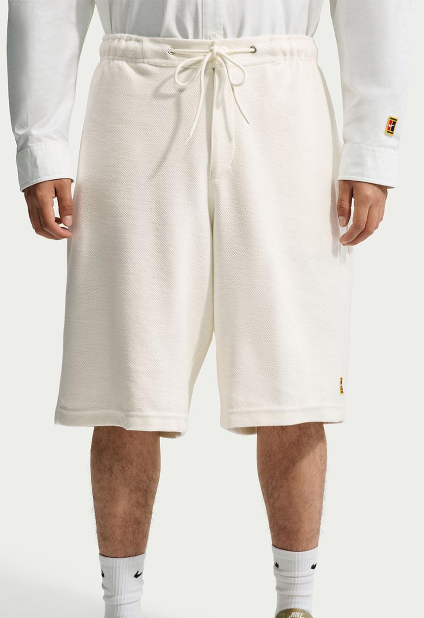 Nike - NSW Club Rules  French Terry Shorts - Sail Cream /SBlk