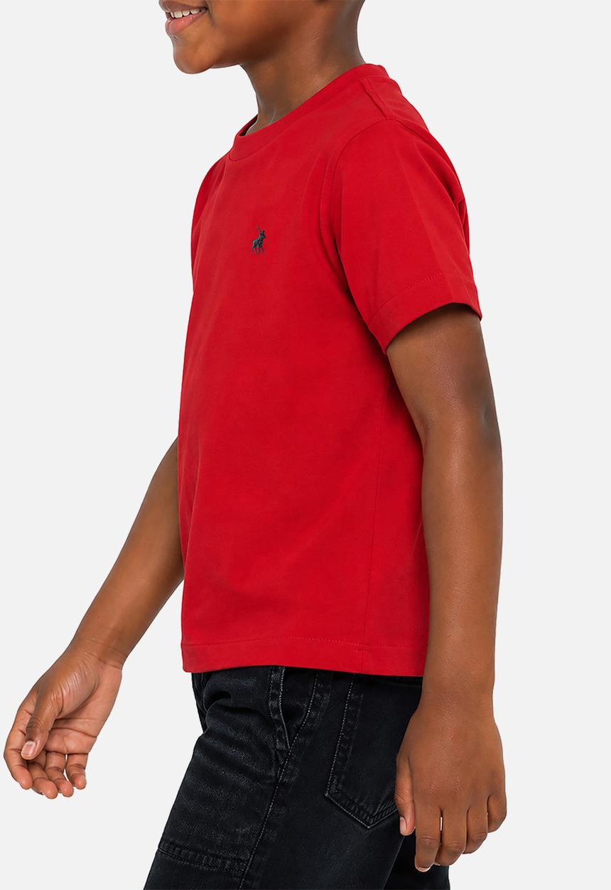 POLO - Boys Rick Ss Tee - Red
