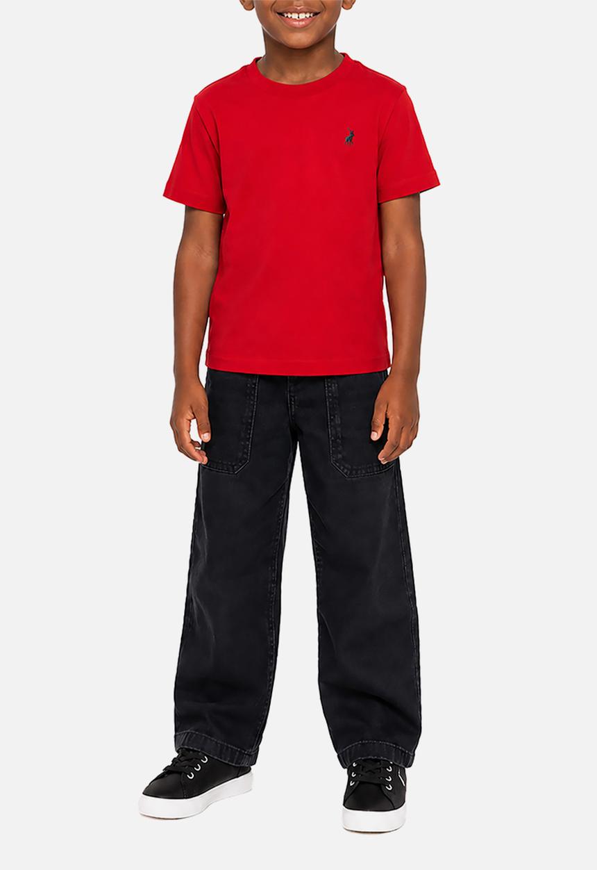 POLO - Boys Rick Ss Tee - Red
