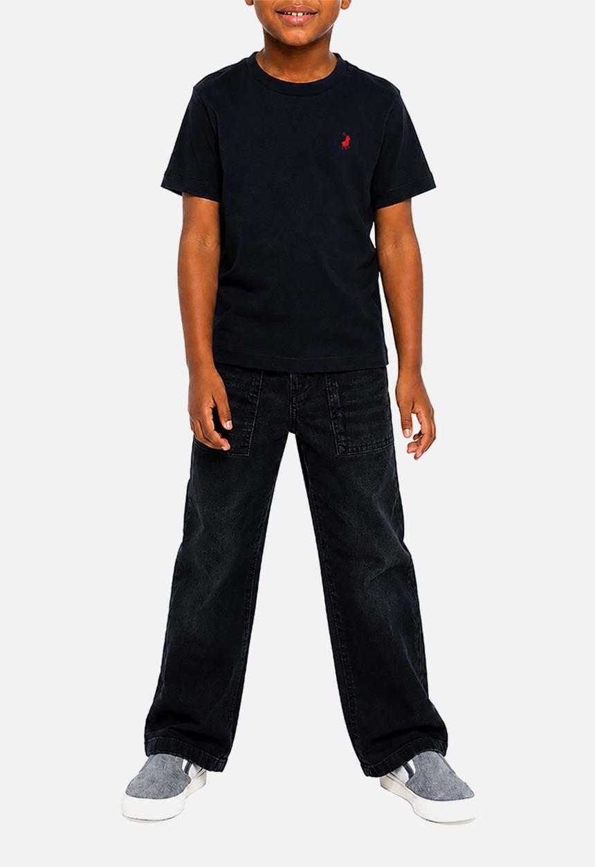 POLO - Boys Rick Ss Tee - Navy