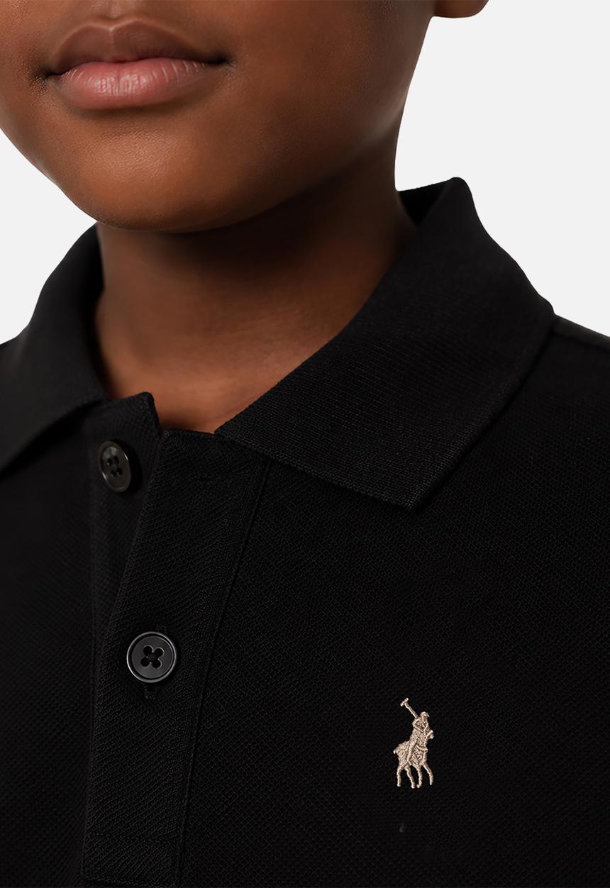 POLO - Girls Nina Ss Golfer - Black