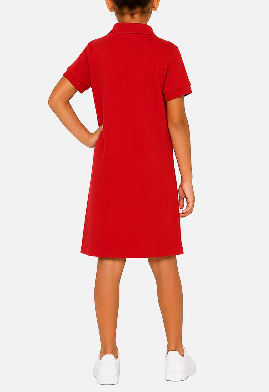 POLO - Girls Dakota Ss Golfer Dress - Red