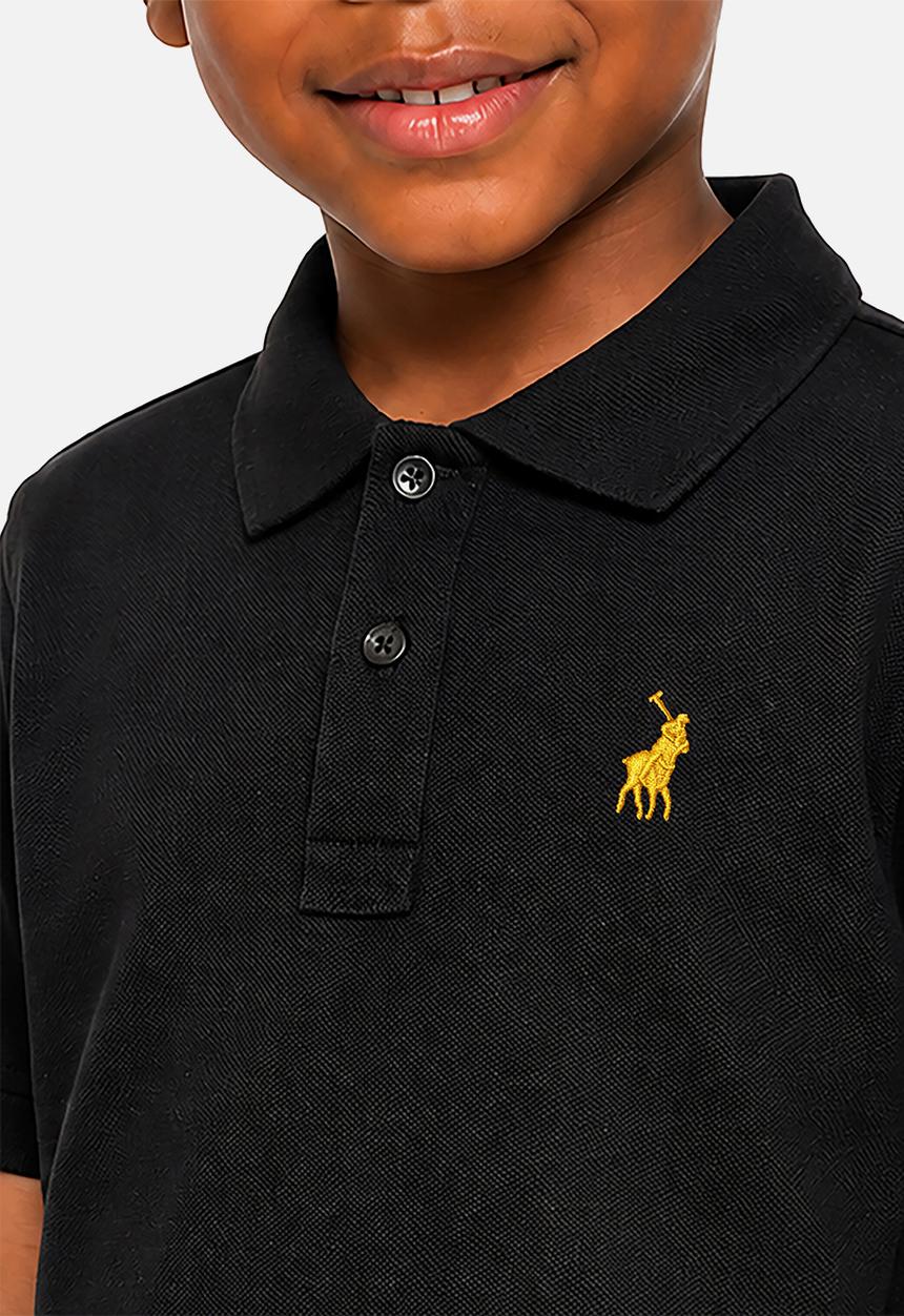 POLO - Boys Austin Ss Golfer - Black