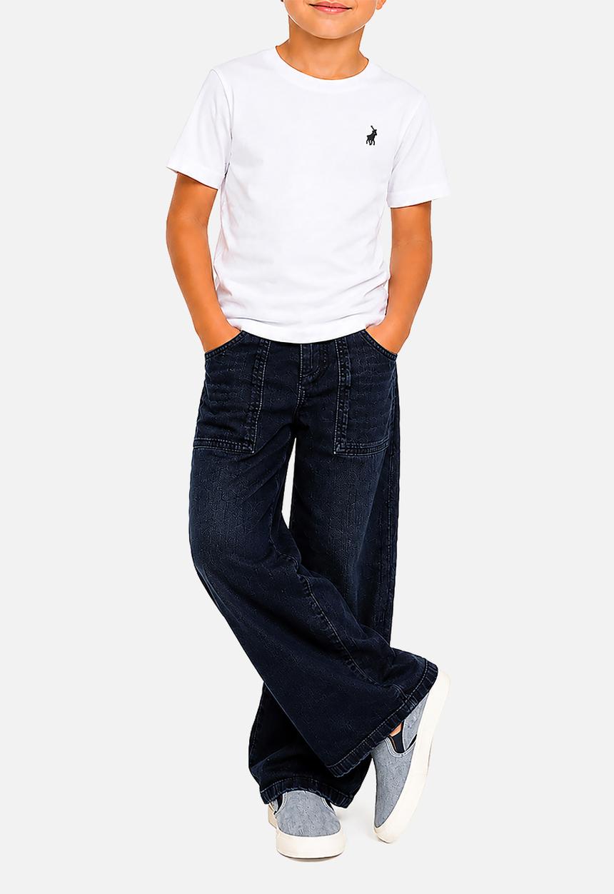 POLO - Boys Rick Short sleeve Tee - White