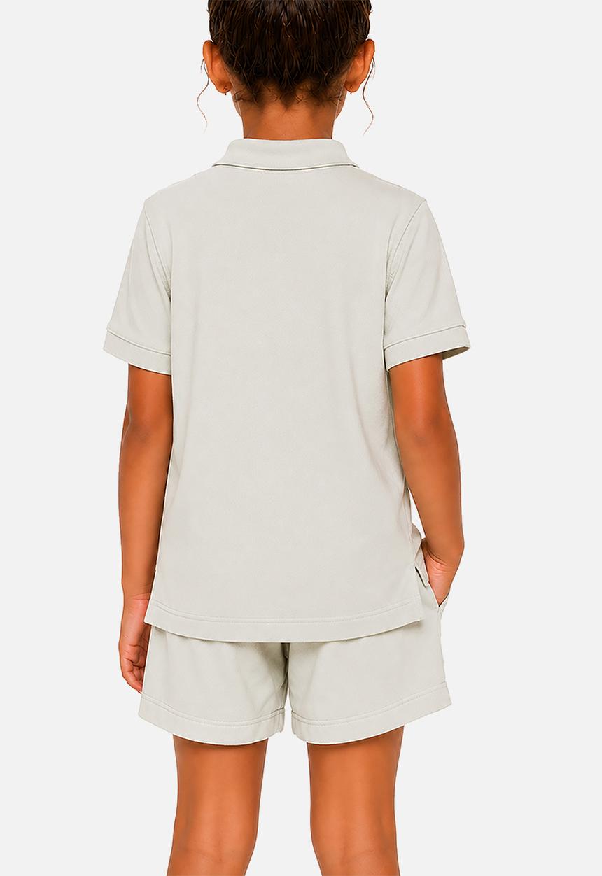 POLO - Girls Nina Ss Golfer - Cool Sage