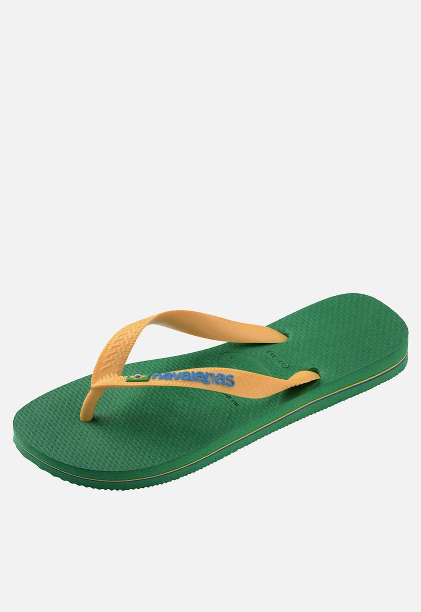 Havaianas - Brazil logo - green / yellow / marine blue
