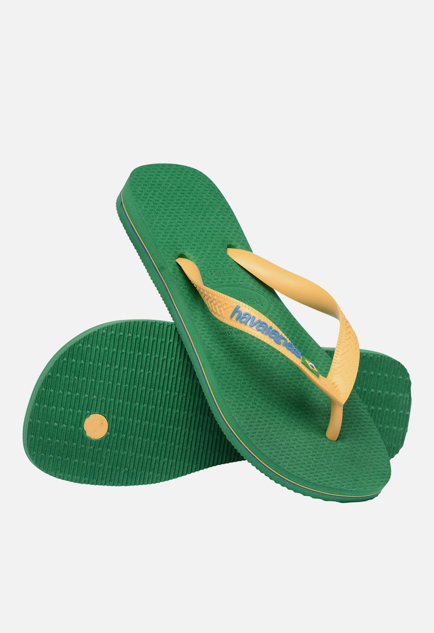 Havaianas - Brazil logo - green / yellow / marine blue