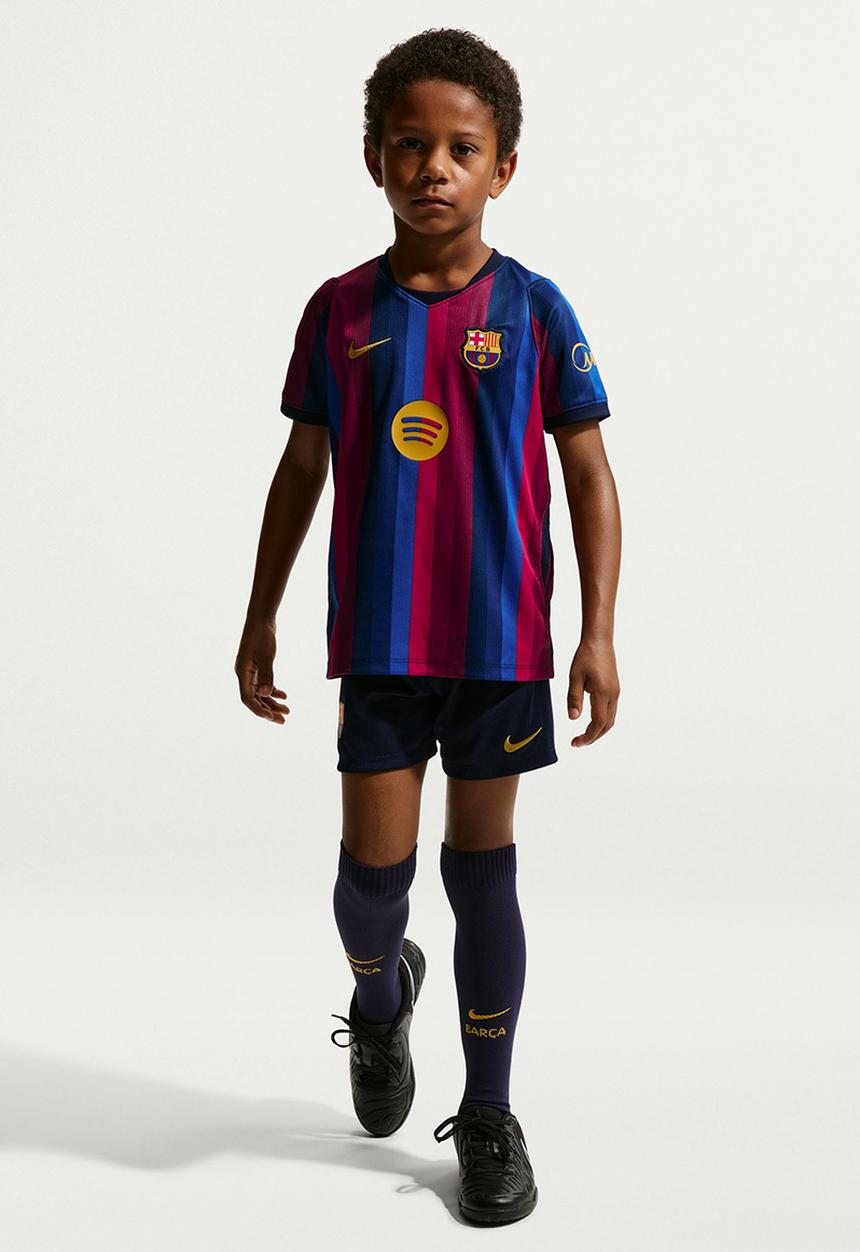 Nike - FC Barcelona Little Kids Nike Dri-Fit Kit Stadium Home