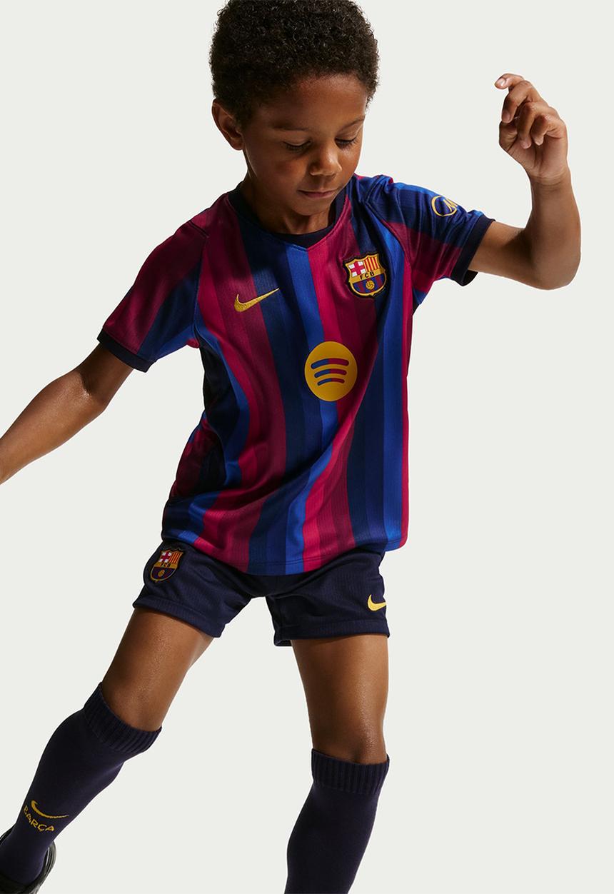 Nike - FC Barcelona Little Kids Nike Dri-Fit Kit Stadium Home