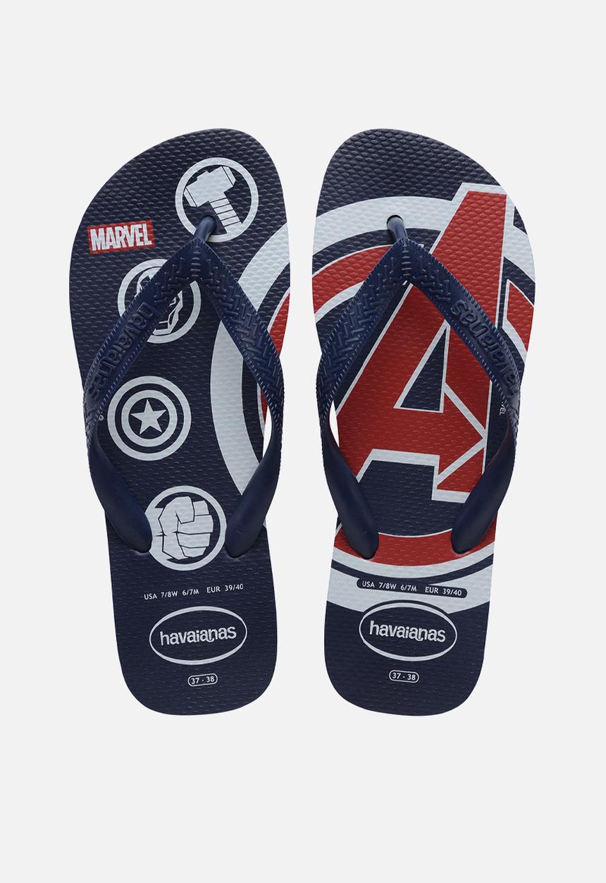 Havaianas - Top Marvel Logomania - Blue / Navy Blue