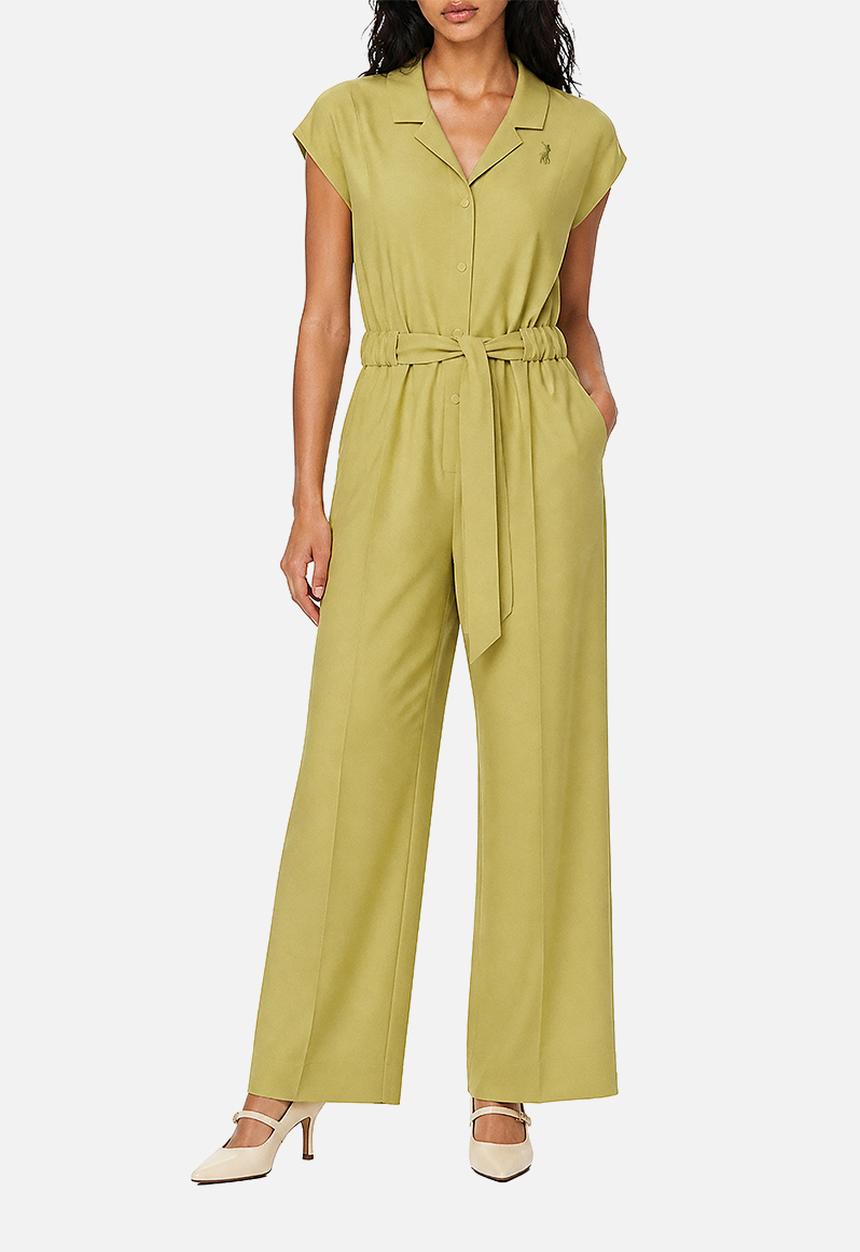 POLO - Wmn Jenna Tencel Jumpsuit - Yellow