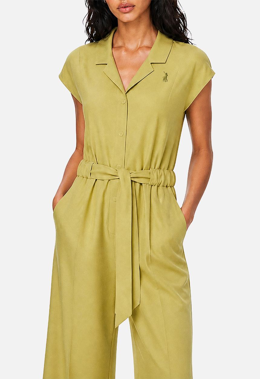 POLO - Wmn Jenna Tencel Jumpsuit - Yellow