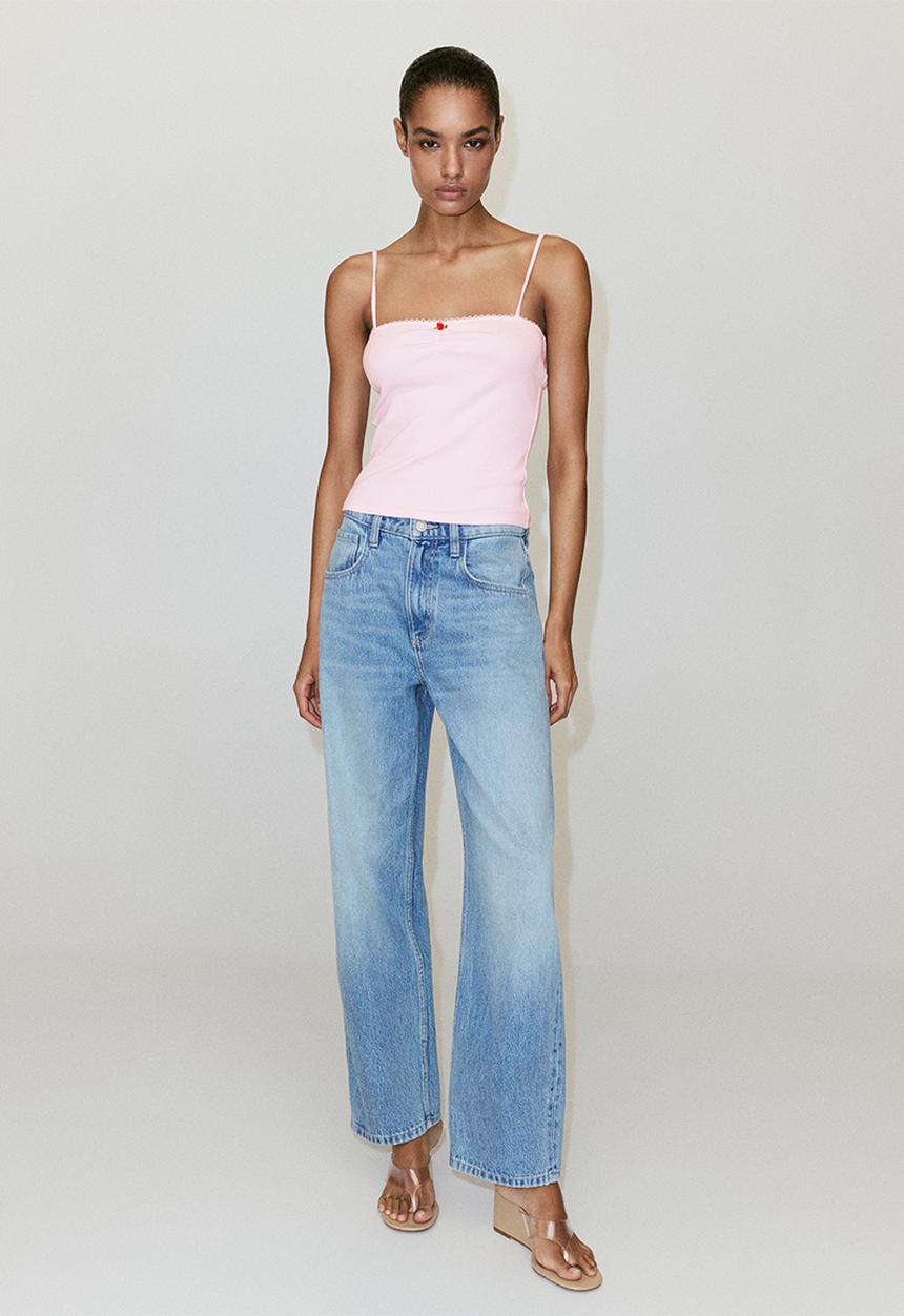 MANGO - Top rose - light/pastel pink