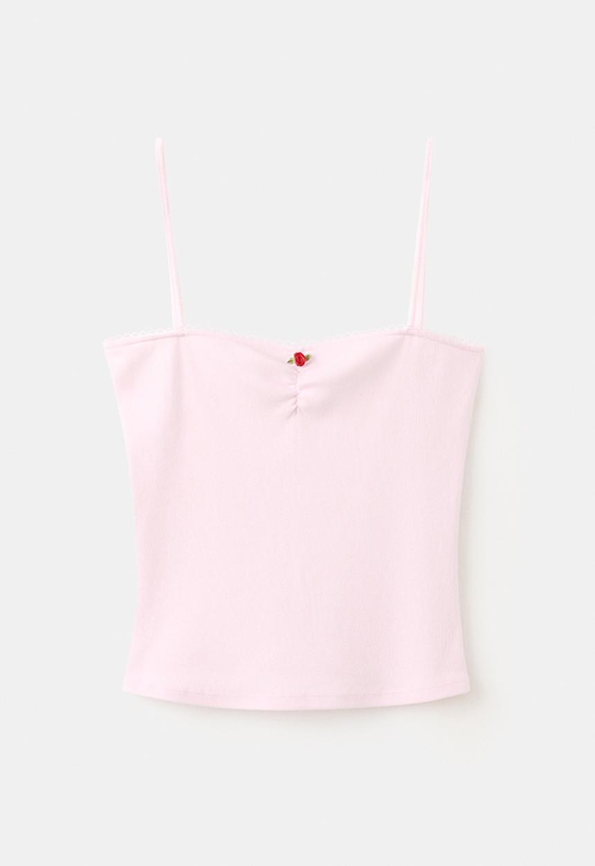 MANGO - Top rose - light/pastel pink