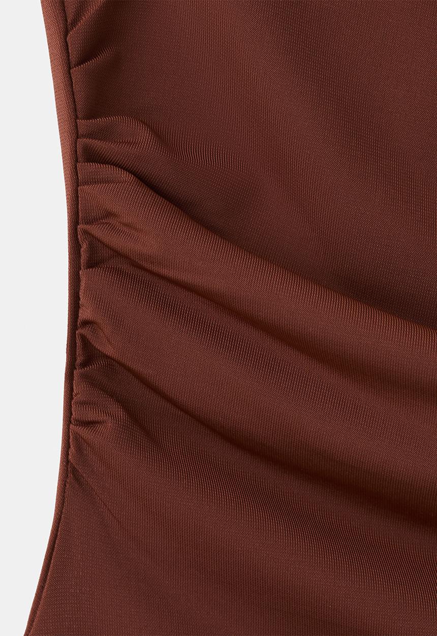 MANGO - Top sinti - medium orange