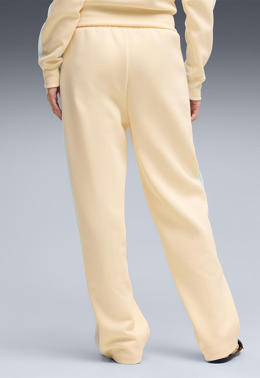 PUMA - T7 Always On Straight Track Pants Op - Buttercream-Créme De Mint