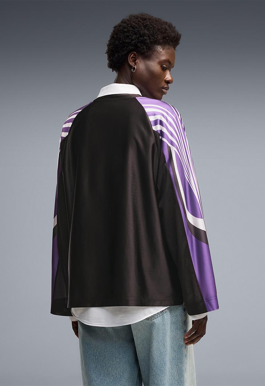PUMA - Street Glam Oversized Bedazzled Jersey - Puma Black