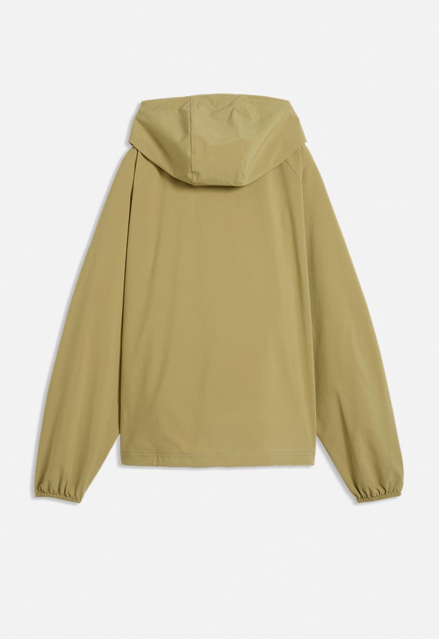 PUMA - Pumatech Sense 4-Way Stretch Oversized Short Woven Jacket - Chai Latte
