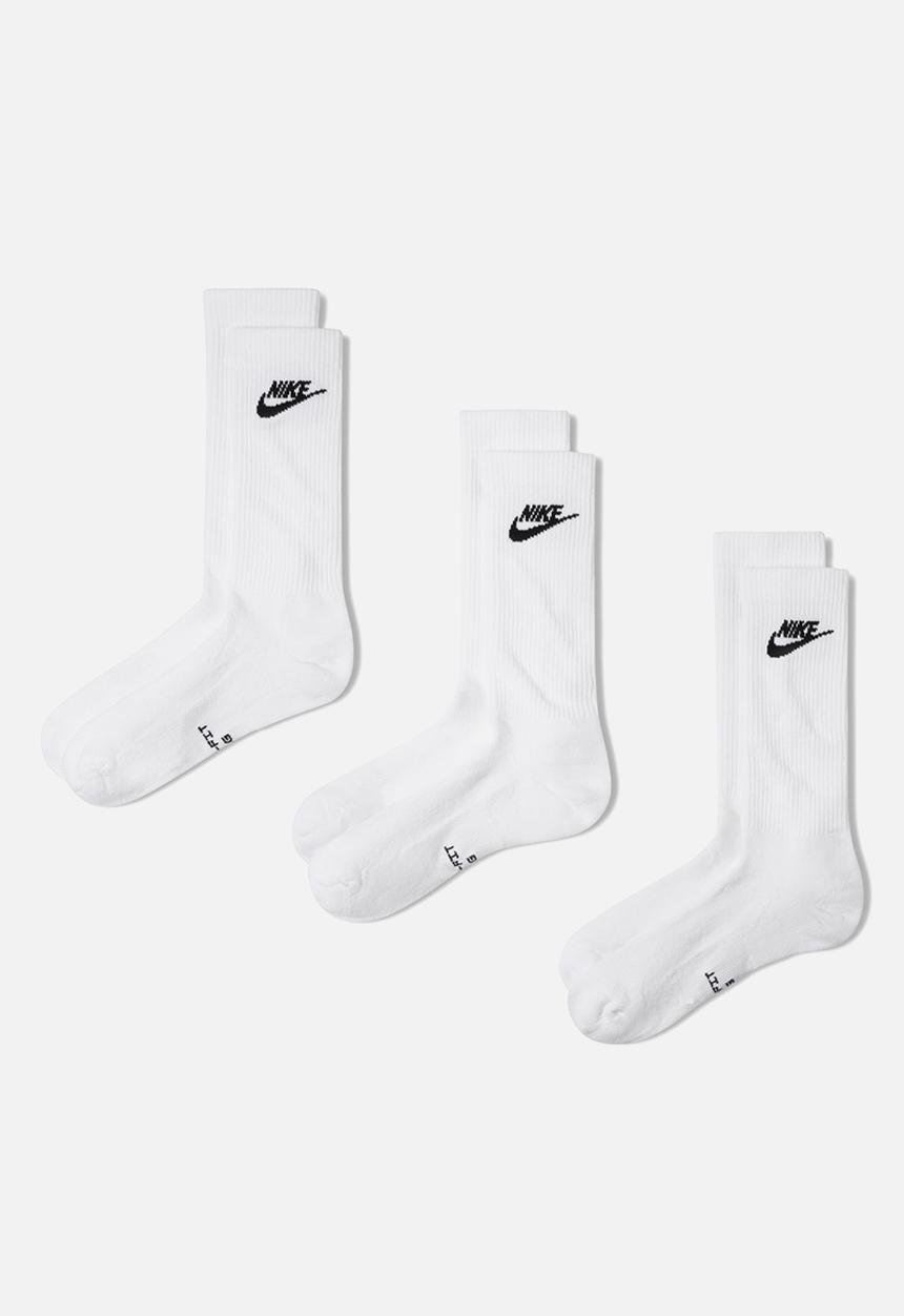 Nike - Ed Elvd crew 3P Futra -144 - White Multi
