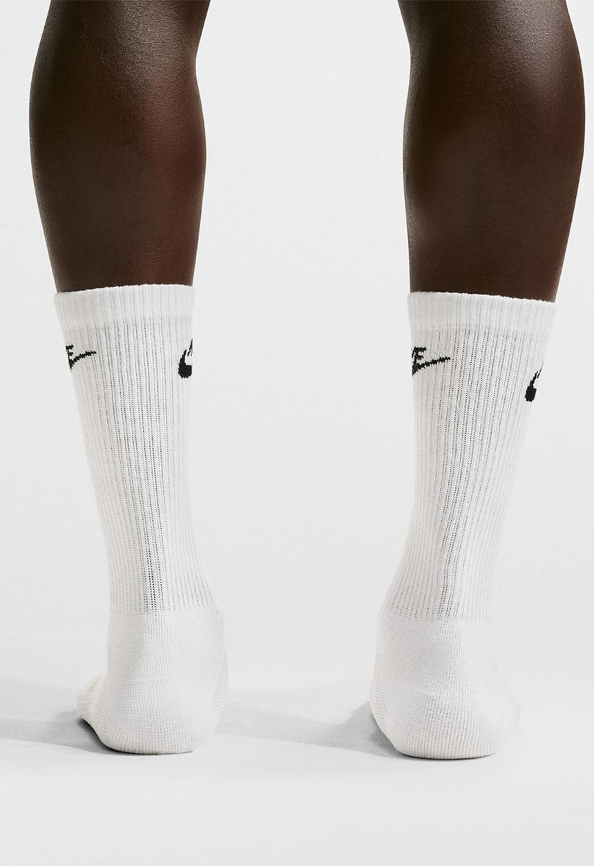 Nike - Ed Elvd crew 3P Futra -144 - White Multi