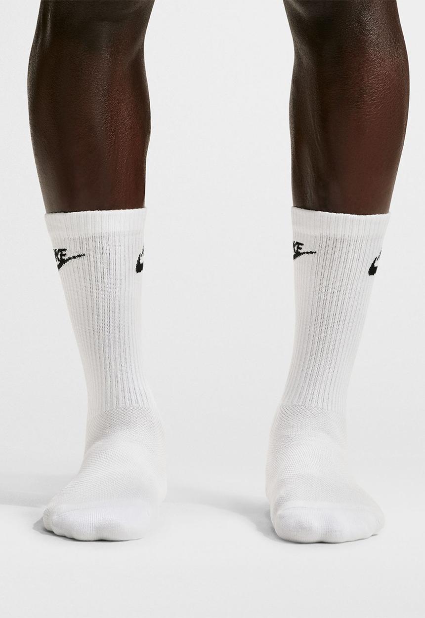 Nike - Ed Elvd crew 3P Futra -144 - White Multi