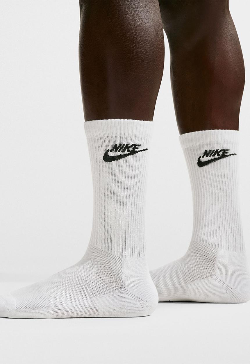 Nike - Ed Elvd crew 3P Futra -144 - White Multi