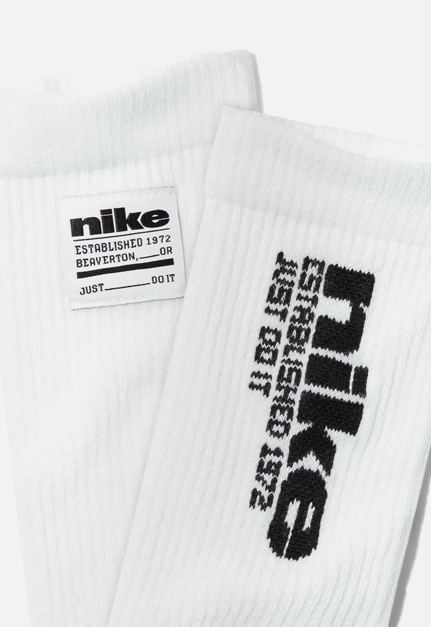Nike - Ed Elvd crew 2P Mgfx - 144 - White
