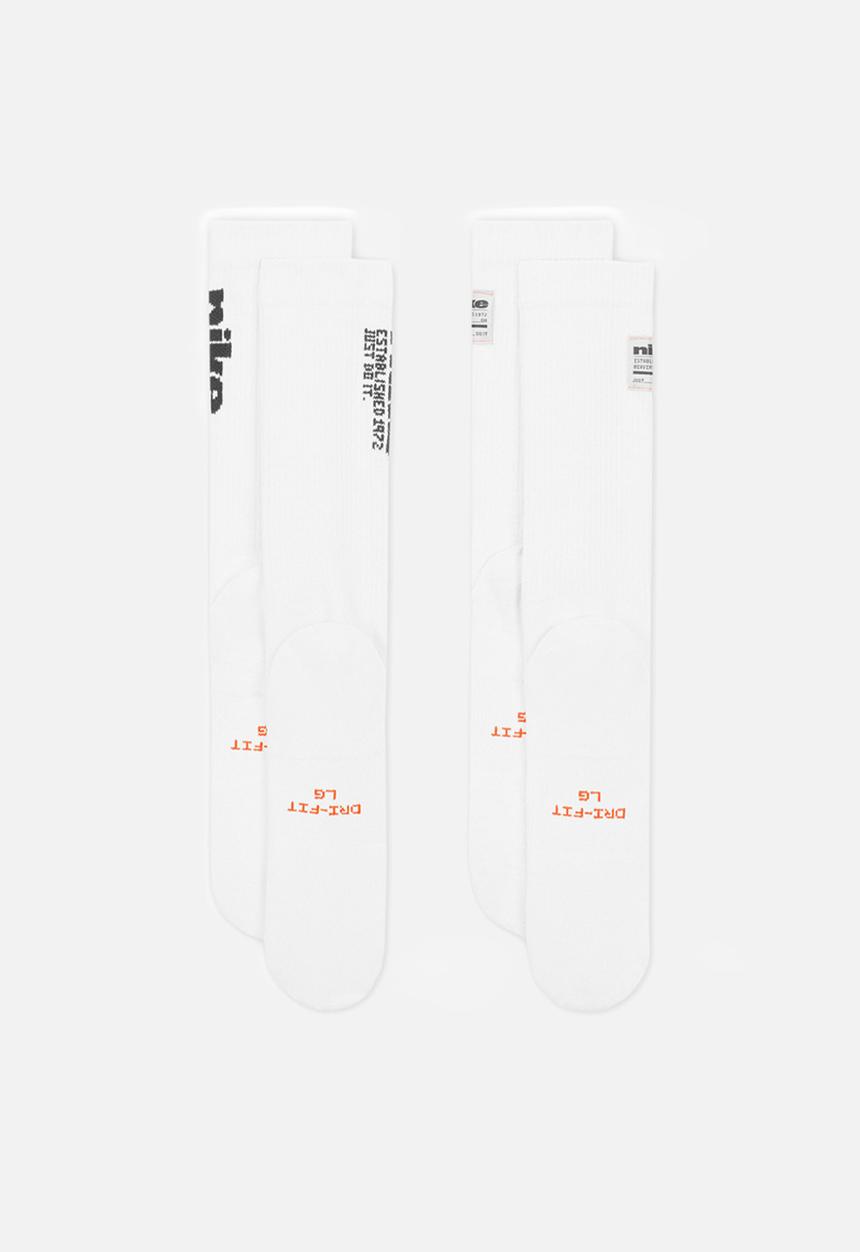 Nike - Ed Elvd crew 2P Mgfx - 144 - White