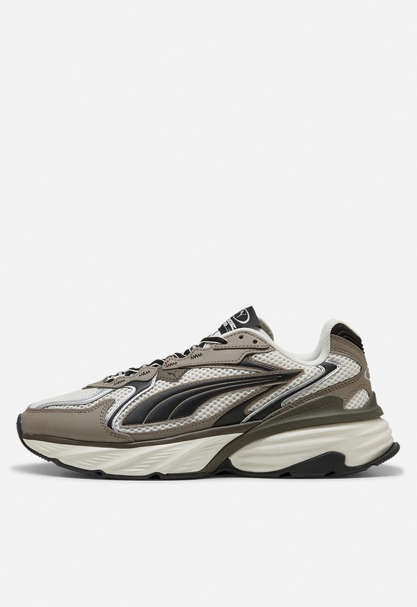 PUMA - Fade Nitro LS - Warm White/Mouse Gray