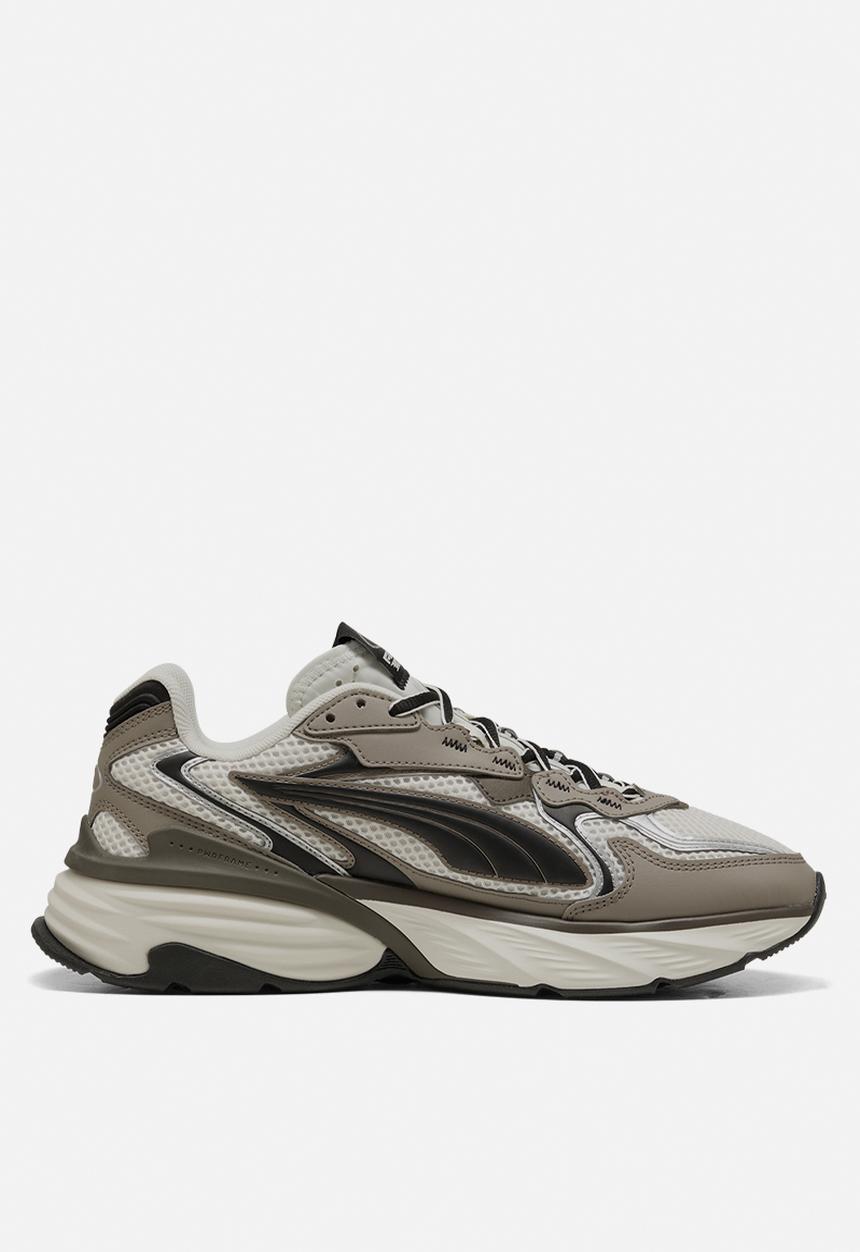 PUMA - Fade Nitro LS - Warm White/Mouse Gray