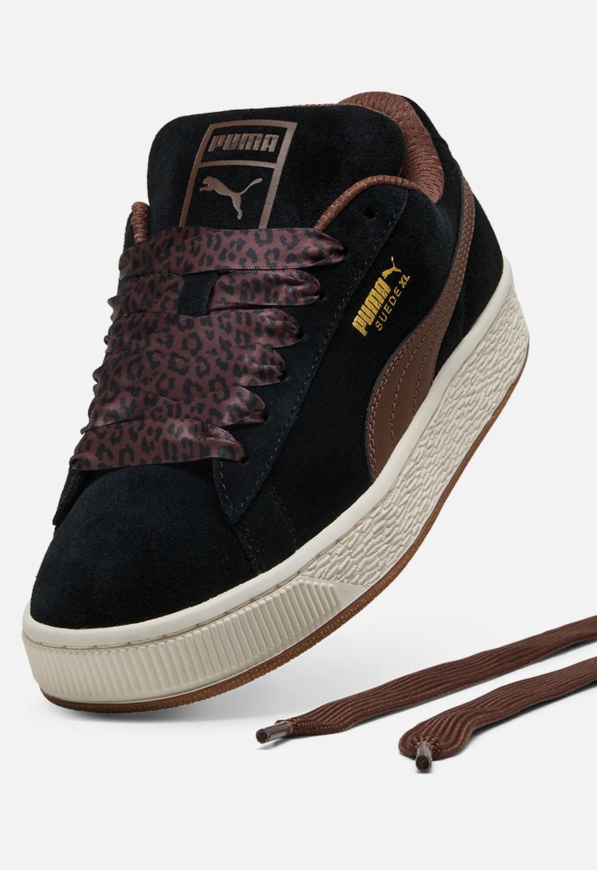 PUMA - Suede XL Wild Wns - PUMA Black/Chestnut Brown
