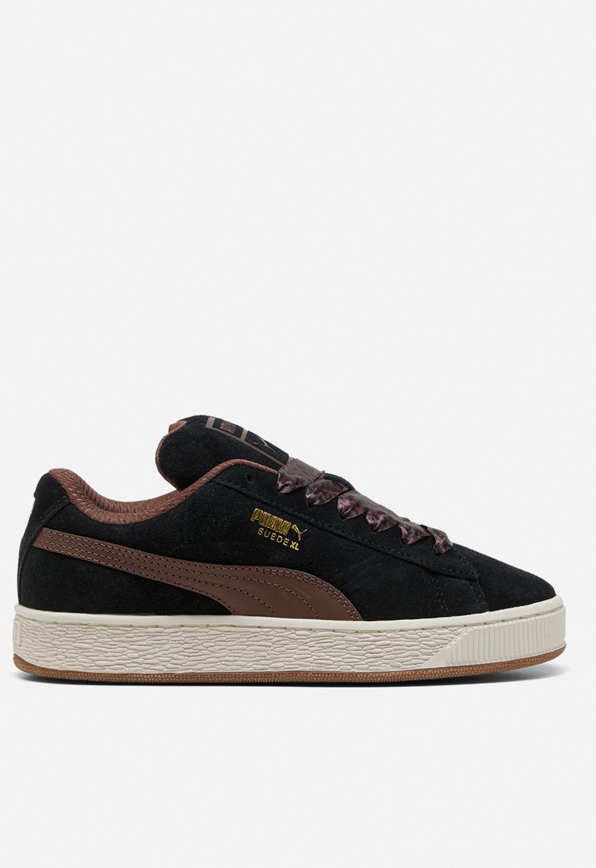 PUMA - Suede XL Wild Wns - PUMA Black/Chestnut Brown