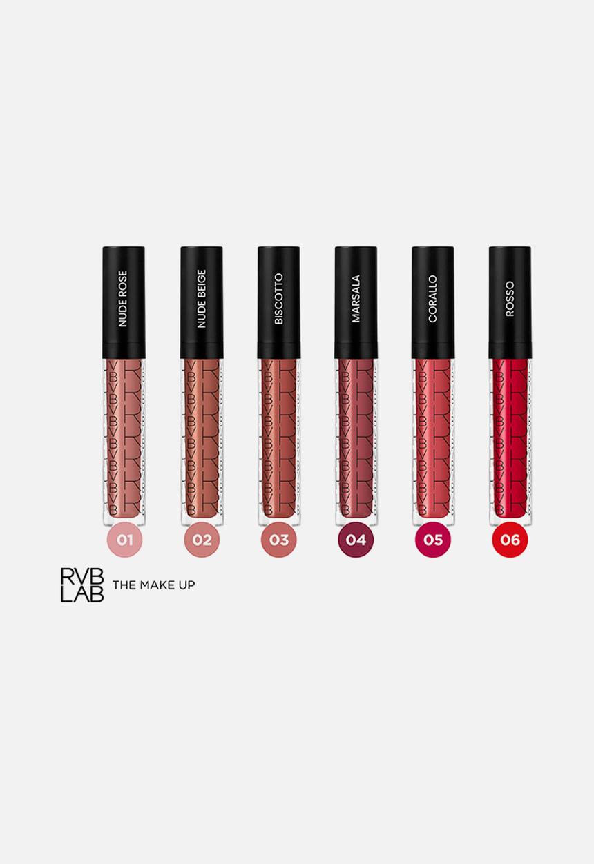 RVB Lab - Long Last Liquid Matt Lipstick 01 - Nude Rose