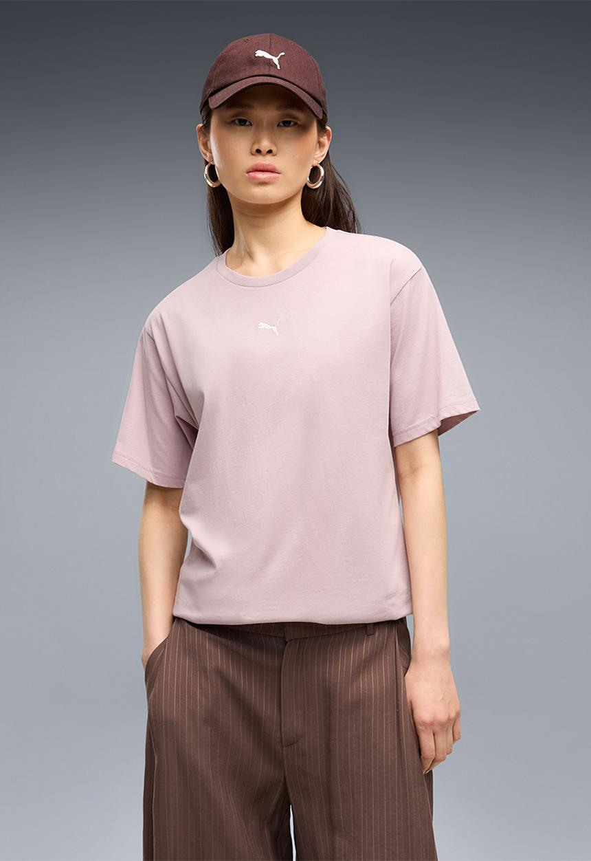 PUMA - Ess Relaxed Tee - Misty Pink